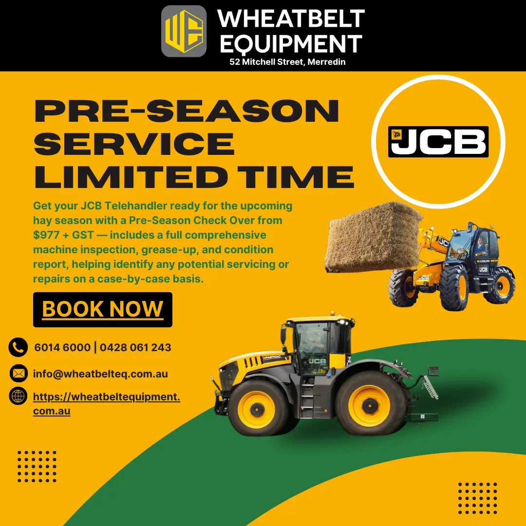 Pre-Season Service JCB